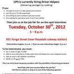 UPS Job Fair